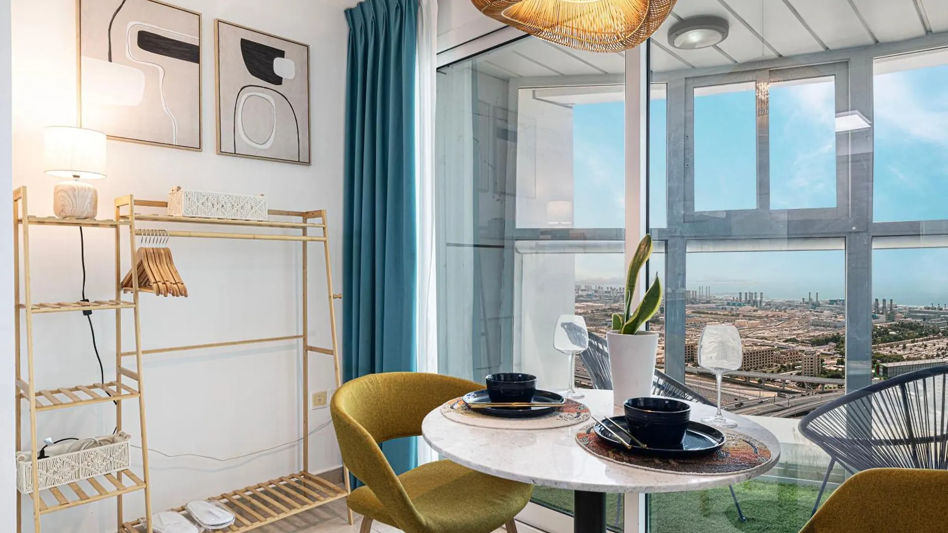 아파트 Stunning Panoramic Sea & Marina City Skyline View 두바이